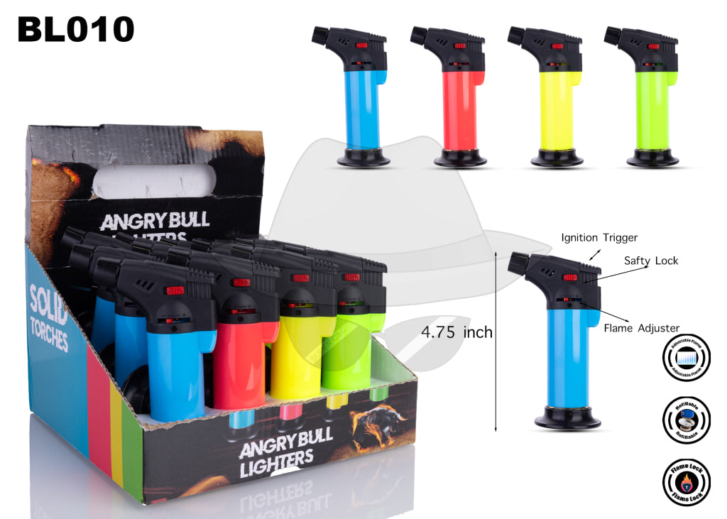 ANGRY BULL BL010 Torch Lighter 12CT