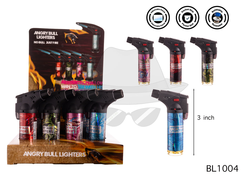 ANGRY BULL BL1004 Torch Lighter 12CT