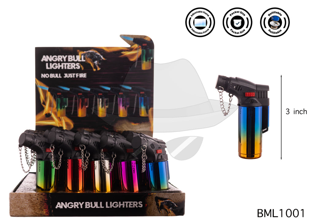 ANGRY BULL BML1001 Torch Lighter 20CT