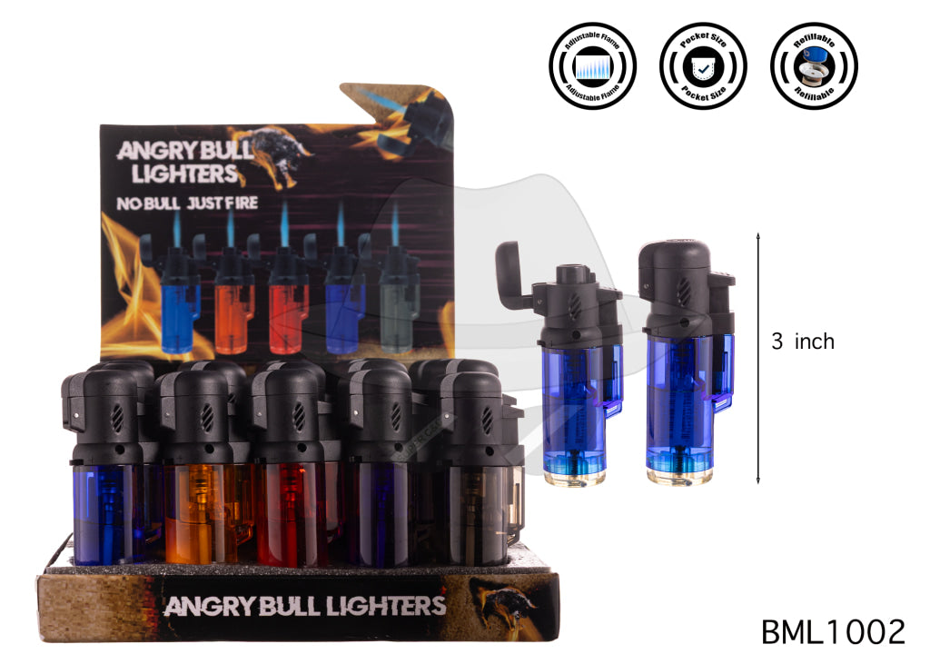 ANGRY BULL BML1002 Torch Lighter 20CT