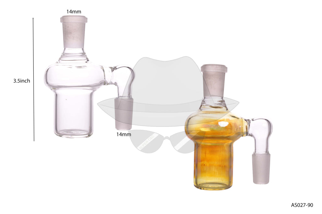 ASH027-90˚ 14" Male Ash Catcher