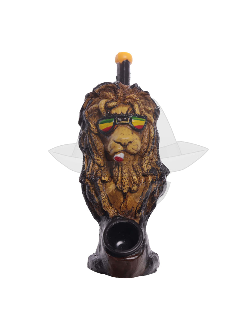 Assorted Skull design Handmade Resin Pipe