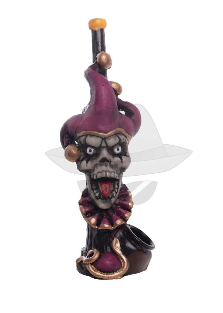 Assorted Skull design Handmade Resin Pipe