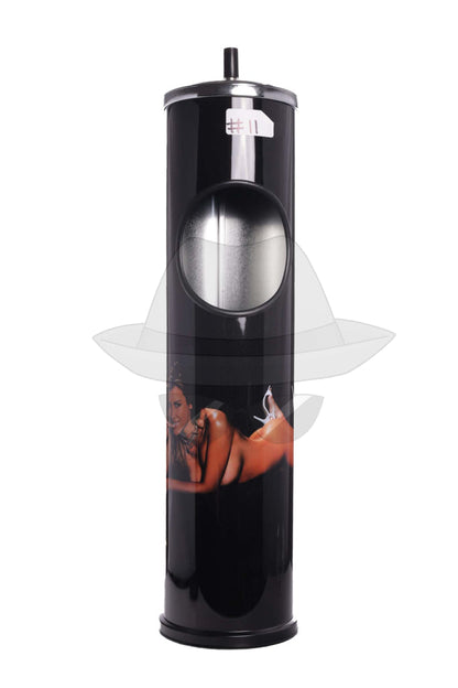 ATA21017 Jumbo Metal Ashtray And Trash