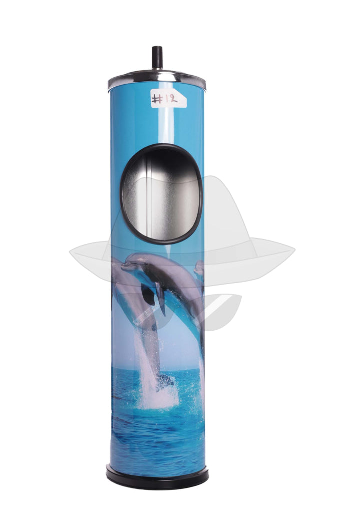 ATA21017 Jumbo Metal Ashtray And Trash