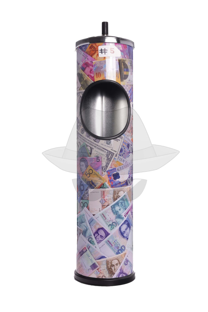 ATA21017 Jumbo Metal Ashtray And Trash