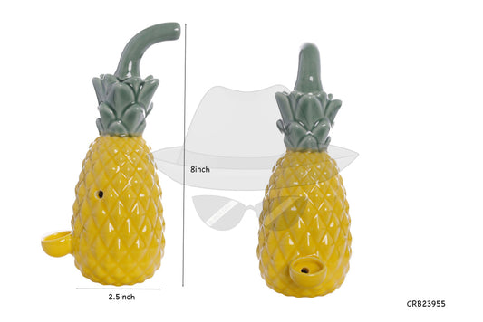 B23955 Pineapple Ceramic Pipe