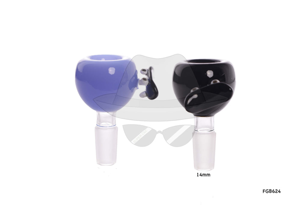B624 14" Male Skateboard Glass Bowl