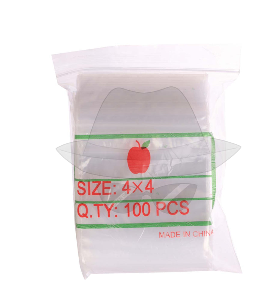 Baggies 4x4 Original Apple Brand Bags 100pcs