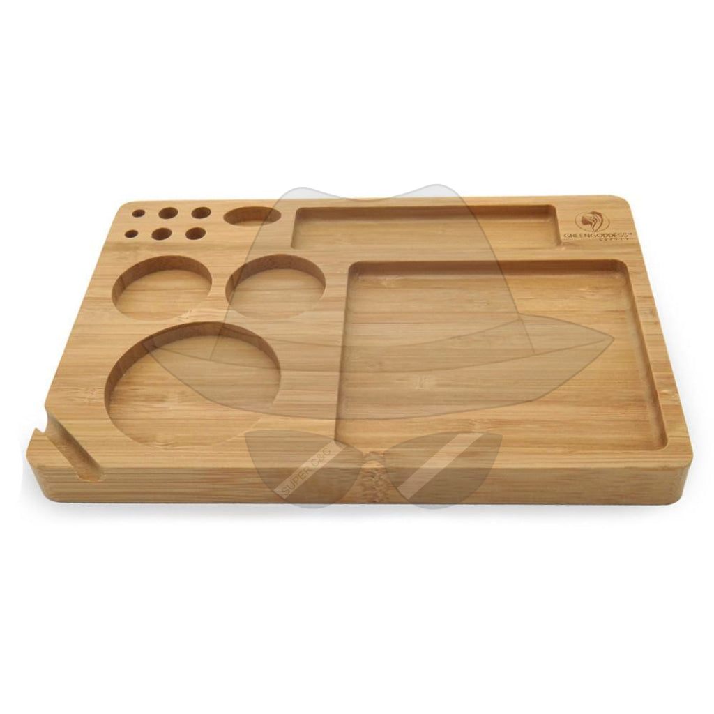 BAMBOO ROLLING TRAY 6"X9"
