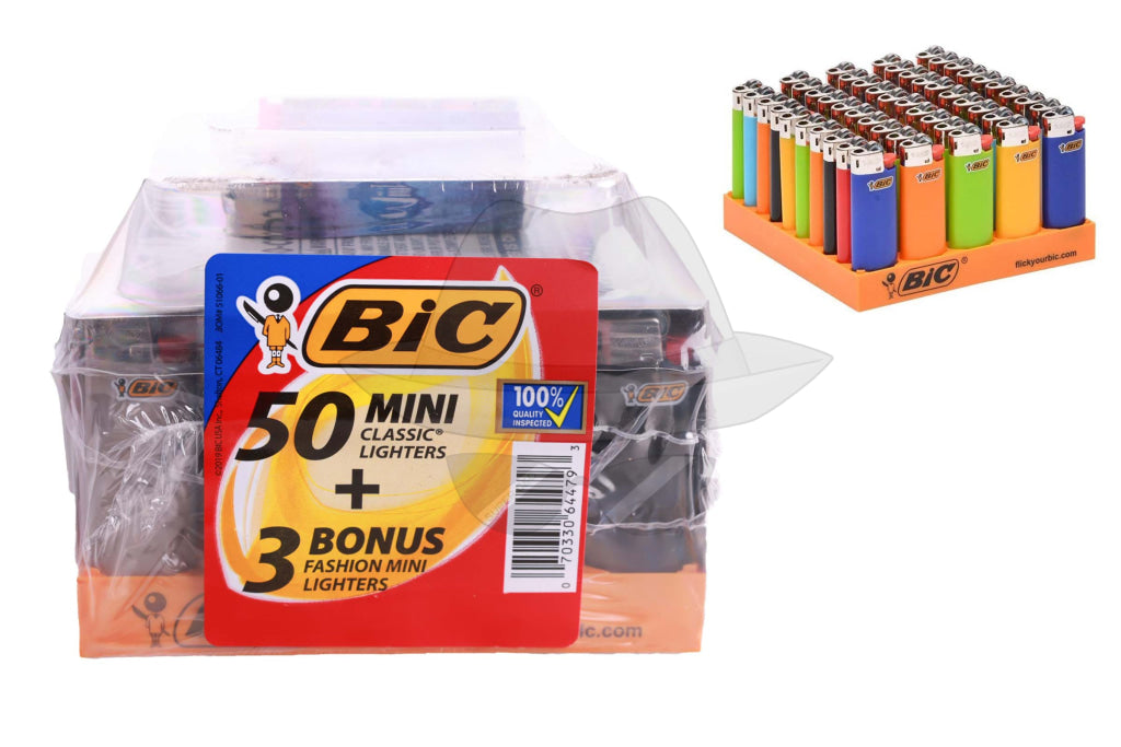 Bic Mini 50+3 Lighters