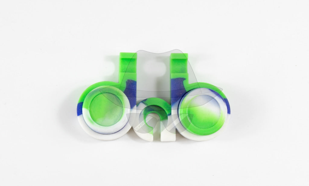 BIKE SHAPE SILICONE JAR( SOLD BY 12PCS)