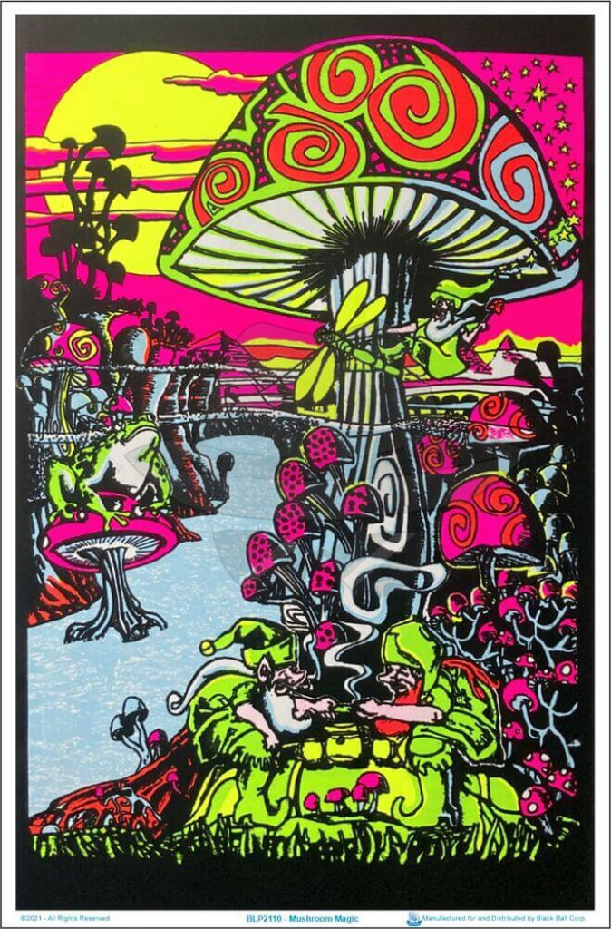 Blacklight Posters 23"x35"( Order Online and pickup at warehouse)