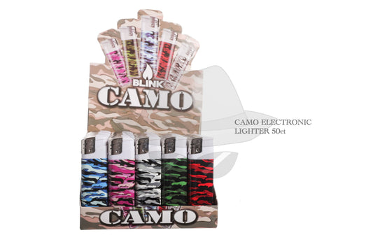 Blink Camo Electronic Lighters 50ct