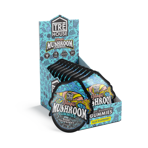 TRE HOUSE Magic Mushroom Gummies - Pack of 15 (10ct Display)