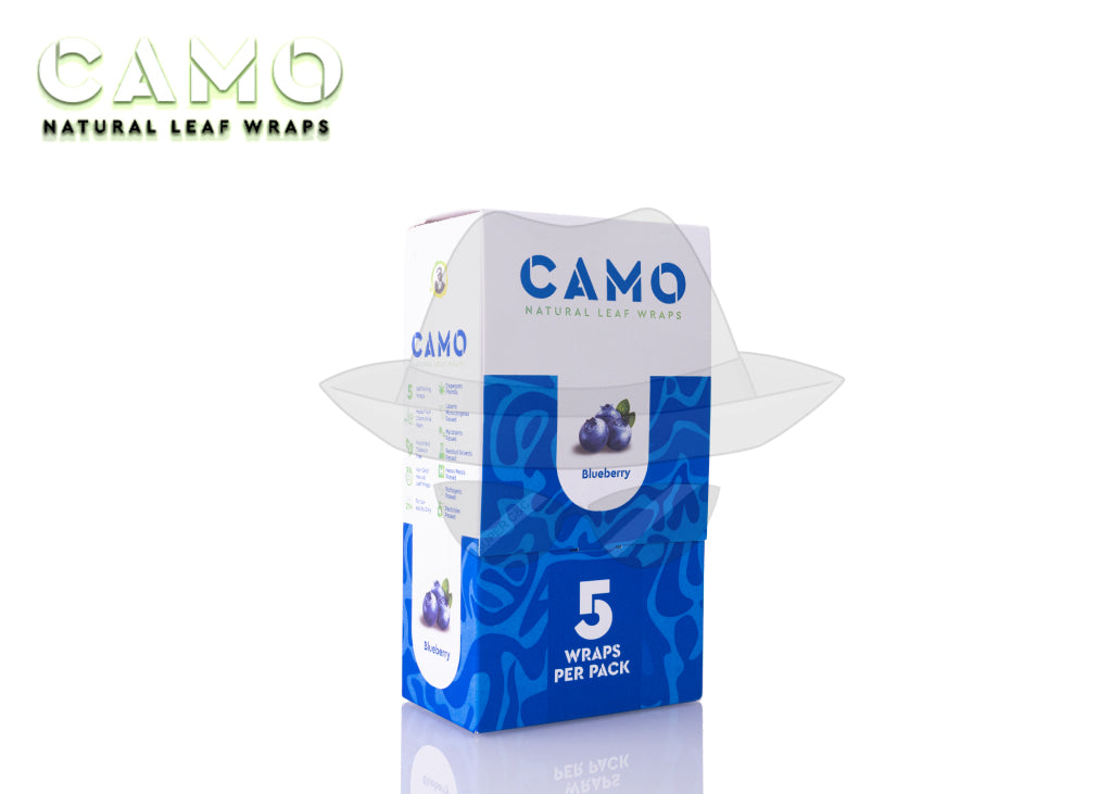 CAMO NATURAL LEAF WRAPS(5pks)- 25CT
