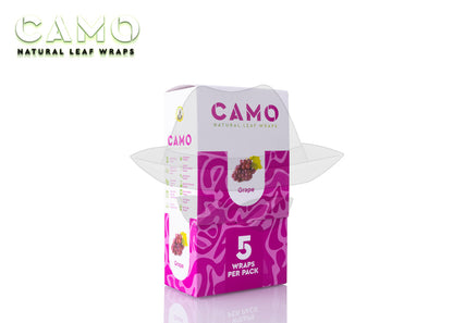 CAMO NATURAL LEAF WRAPS(5pks)- 25CT
