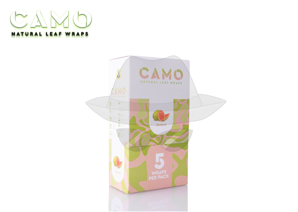 CAMO NATURAL LEAF WRAPS(5pks)- 25CT