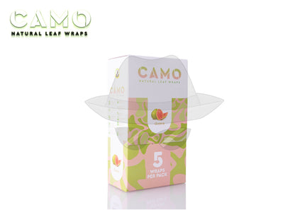 CAMO NATURAL LEAF WRAPS(5pks)- 25CT