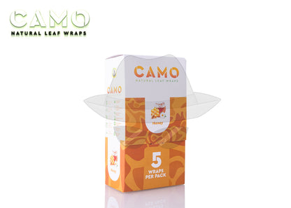 CAMO NATURAL LEAF WRAPS(5pks)- 25CT