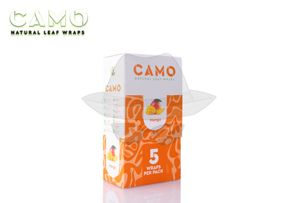 CAMO NATURAL LEAF WRAPS(5pks)- 25CT