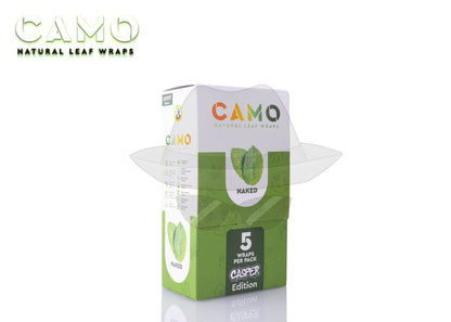CAMO NATURAL LEAF WRAPS(5pks)- 25CT