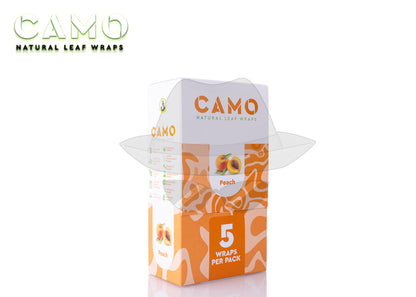 CAMO NATURAL LEAF WRAPS(5pks)- 25CT
