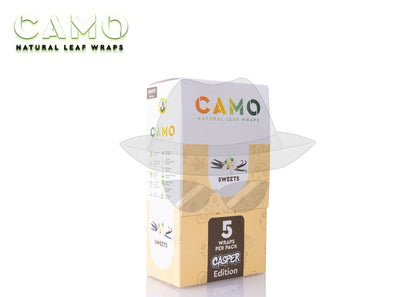 CAMO NATURAL LEAF WRAPS(5pks)- 25CT