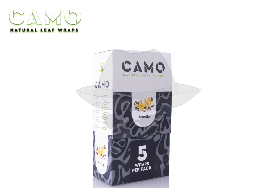CAMO NATURAL LEAF WRAPS(5pks)- 25CT