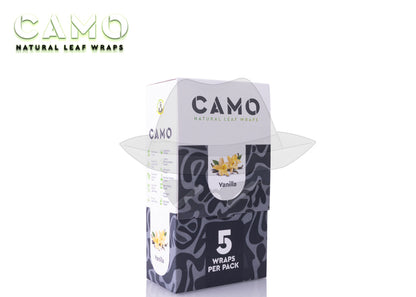 CAMO NATURAL LEAF WRAPS(5pks)- 25CT