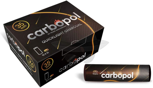 Carbopol 35mm Quick Light Hookah Charcoal