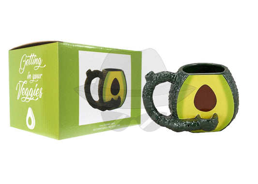Ceramic Avocado Mug Pipe