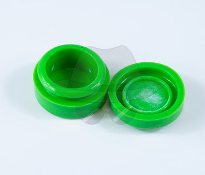 CHARACTOR ROUND 1.5 INCH ROUND SILICONE JAR( 4 PCS)