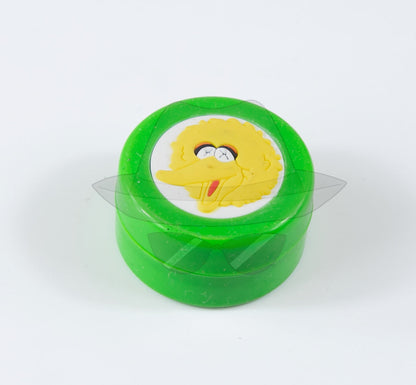 CHARACTOR ROUND 1.5 INCH ROUND SILICONE JAR( 4 PCS)
