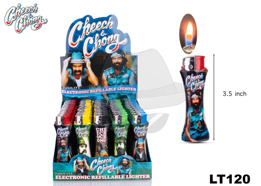 Cheech & Chong Curve Lighter Display- 50ct
