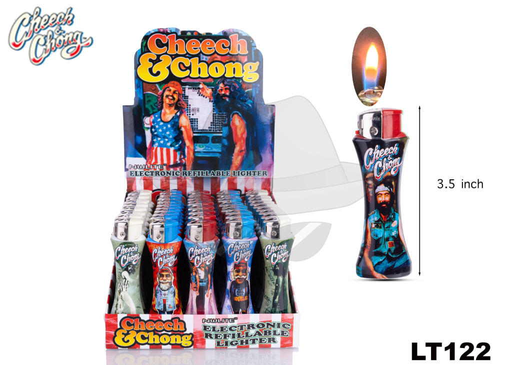 Cheech & Chong Curve Lighter Display- 50ct