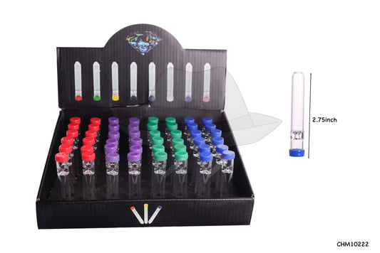 CHM054 ONE HITTER CHILLUM-48CT