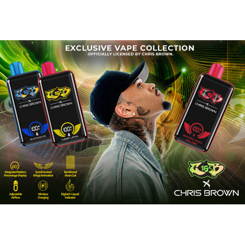 Chris Brown x CB 15K Disposable Vape (5ct Box)
