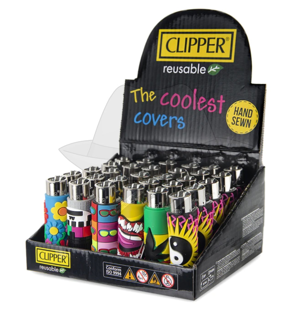 Clipper Lighter with Cover-30ct