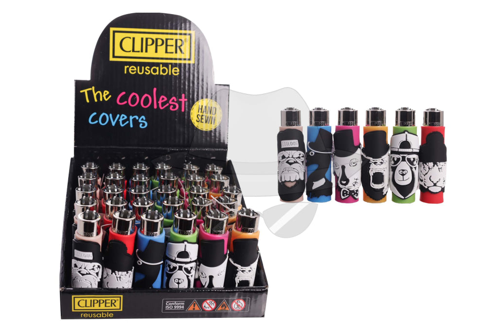 Clipper Lighter with Cover-30ct