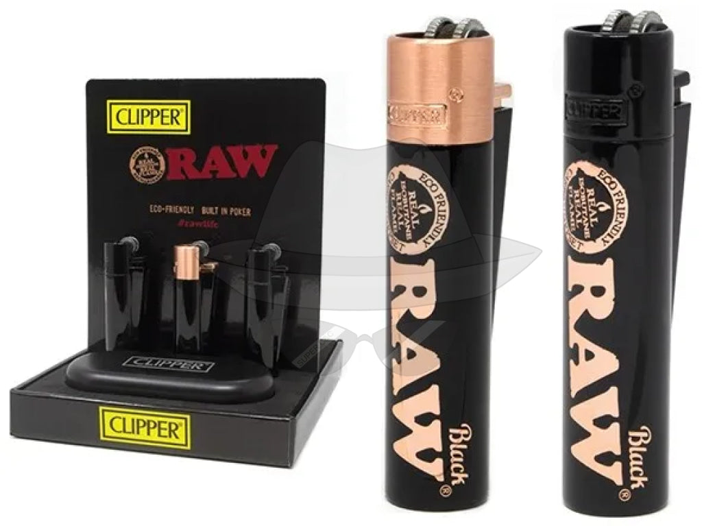 Clipper Metal Lighter With Case-12ct