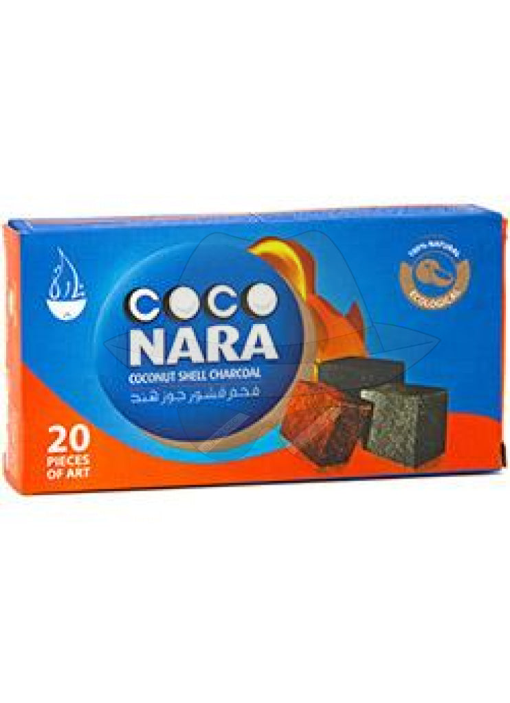 Coco Nara Natural Hookah Coals (20 FLAT Pieces)