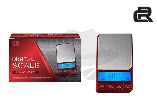 CR DIGITAL SCALE
 AD1000 Digital Scale – RED