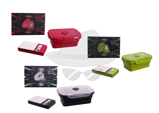CR DIGITAL SCALE
 AD100 - 0.01G w/ Silicone Box