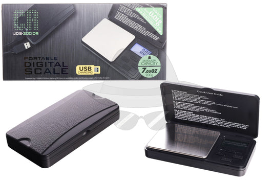 CR DIGITAL SCALE
 JDS-200 DR USB CHARGING 200g-0.01g
