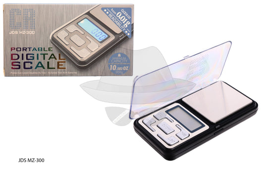 CR DIGITAL SCALE
 JDS MZ-300 Portable 0.01g