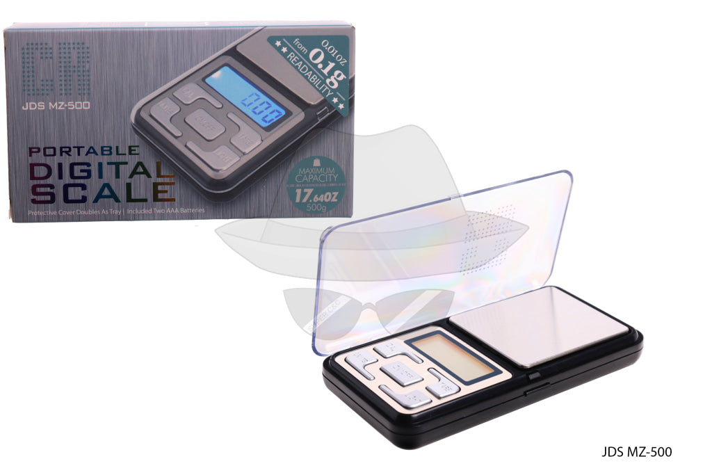 CR DIGITAL SCALE
 JDS MZ-500 Portable 0.1g