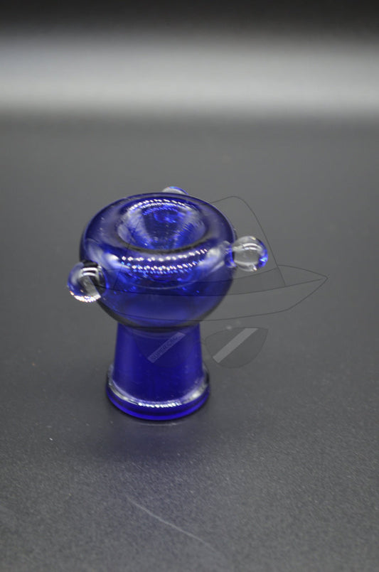 D013-Blue Dry 18 Female GLASS BOWL
