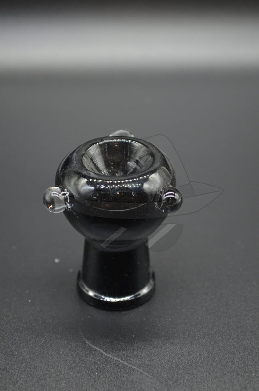 D014-Black dry 18 female GLASS BOWL