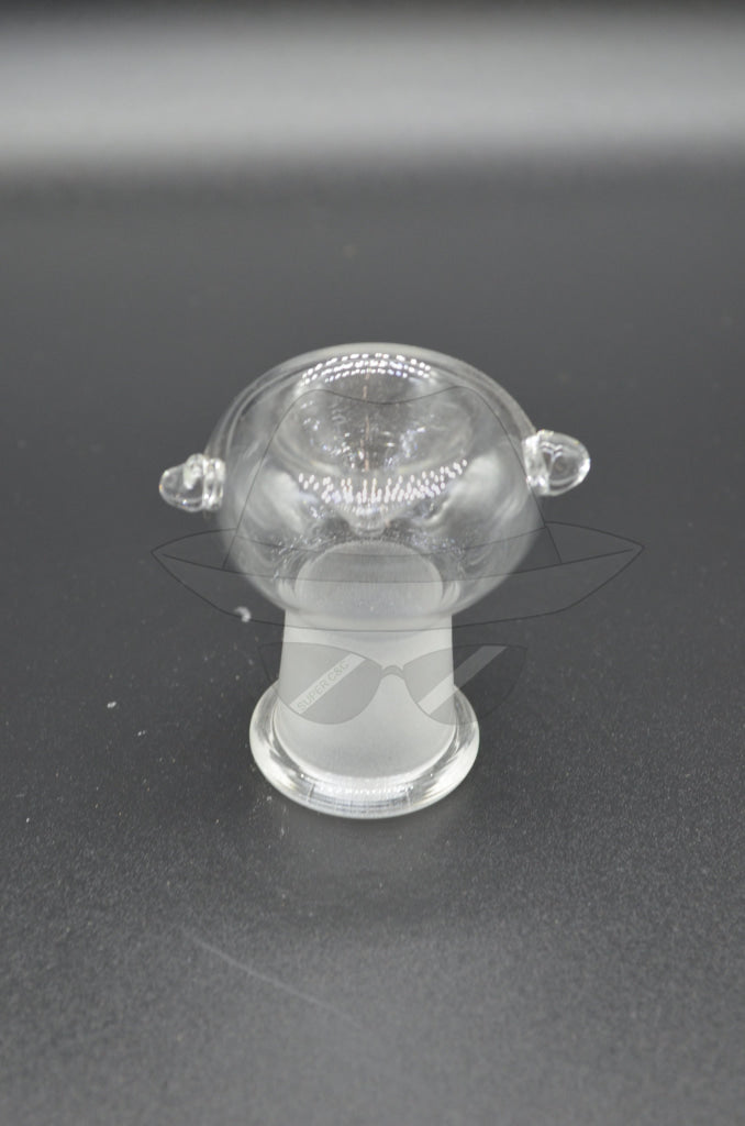 D017-Clear 18 Female Dry GLASS BOWL